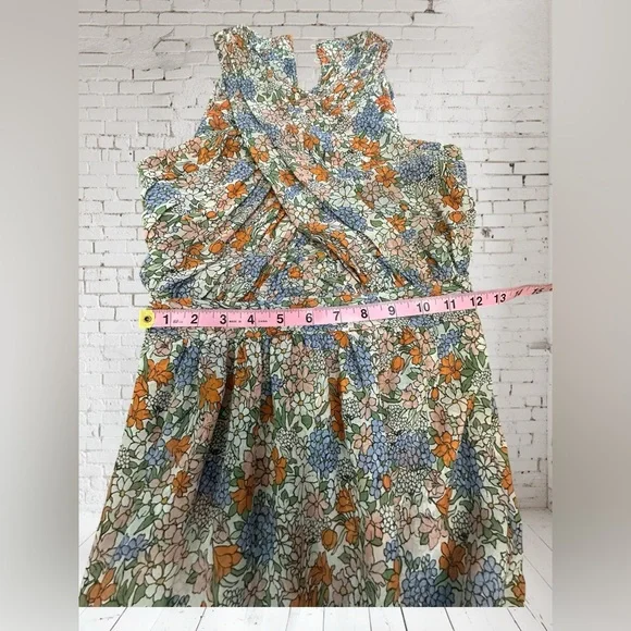 Veronica Beard Floral Silk Chiffon Sleeveless Maxi Dress. Like New. Size:00 - Picture 8 of 15